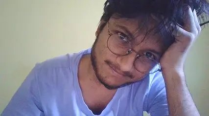 Portrait of Aditya Shinde, professional web designer and frontend developer